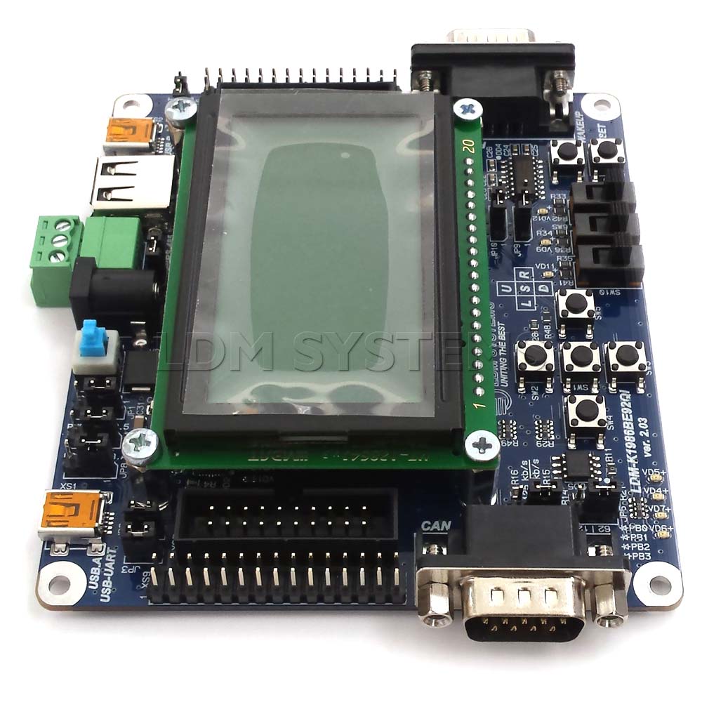 Отладочная плата LDM-K1986BE92QI-H